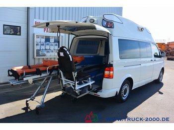 Ambulans Volkswagen T5 Krankentransport inkl Trage Rollstuhl Scheckh: bild 1