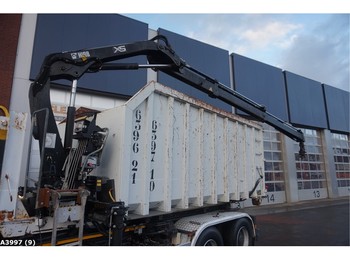 Växelflak/ Container Container 23m3 + Hiab 11 ton/meter laadkraan: bild 1