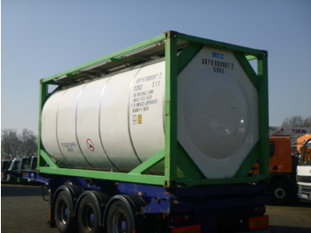 Tankcontainer, Semitrailer Danteco Food tank container inox 20 ft / 25 m3 / 1 comp: bild 3