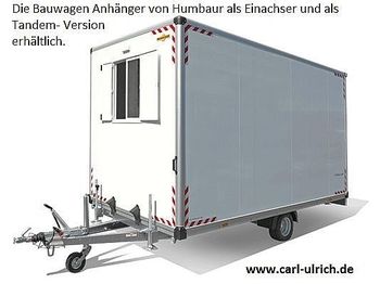 Ny Container hus Humbaur - Bauwagen 184222-24PF30 Einachser: bild 1