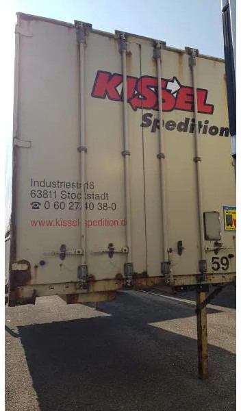 Kapell växelflak Krone 2 x 7,45m XL12642 Wechselbrücken Planen 2 x 7,45m XL12642 Wechselbrücken Planen