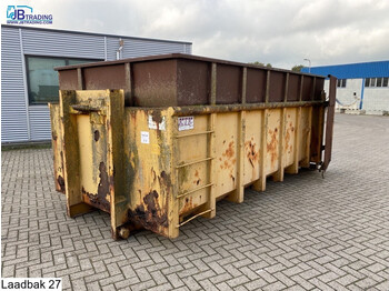 Kroklastväxlar/ Lyftdumper Onbekend Steel container, 19 M3: bild 1