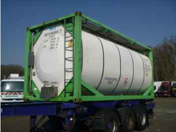 Danteco Food tank container inox 20 ft / 25 m3 / 1 comp - tankcontainer
