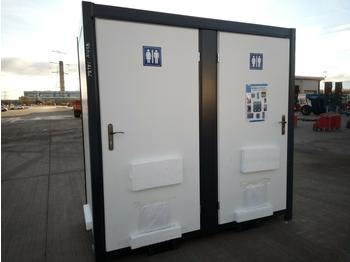 Container hus Unused Portable Double Toilet, 110/230V: bild 1