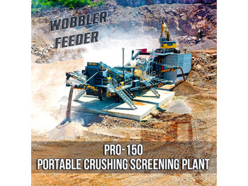 FABO PRO-150 MOBILE CRUSHER | WOBBLER FEEDER - Mobilt krossverk: bild 1