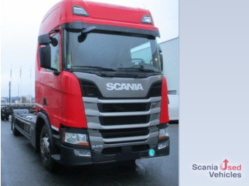 SCANIA R 410 B4x2NB Highline Wechselrahmen - Containerbil/ Växelflak lastbil: bild 1