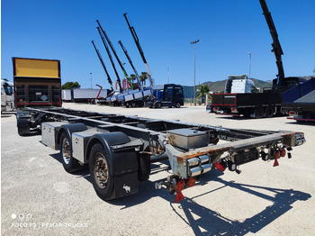 SCHMITZ CARGOBULL KO36 CHASIS MEGATRAILER 4 ejes - Chassi trailer: bild 3