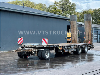 Humbaur HTD 30 Tieflader mit Radmulden - Låg lastare trailer: bild 1