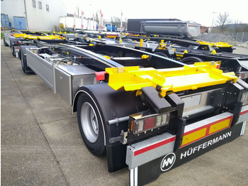 Hüffermann HSA1870 BPW VERZINKT FullOption Schlitten 3250kg  - Lastväxlarsläp/ Liftdumpersläp: bild 1