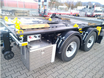 Hüffermann 2-A-MINI-CARRIER Safetyfix verzinkt NEU Vollauss  - Lastväxlarsläp/ Liftdumpersläp: bild 1