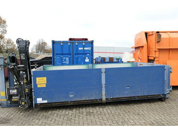 Abrollcontainer, Kran Hiab 099 BS-2 Duo  - Lastväxlarflak: bild 2