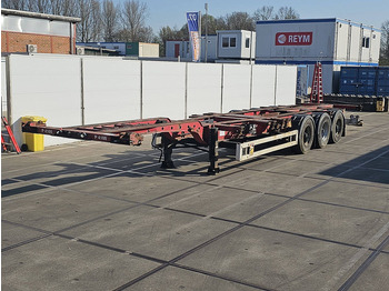 Containerbil/ Växelflak semitrailer KRONE