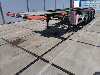 Containerbil/ Växelflak semitrailer VAN HOOL