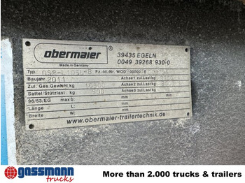 Flaksläp Obermaier OS2-L105 L/B, durchladbar, Edscha,: bild 5