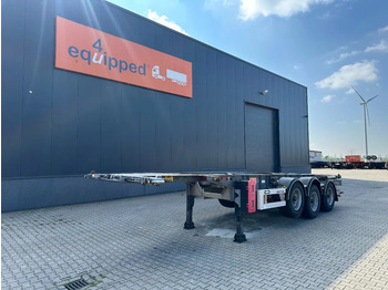 Containerbil/ Växelflak semitrailer VAN HOOL 20'/30'