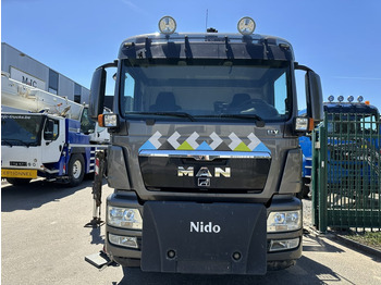 Lastväxlare lastbil, Kranbil MAN TGS 26.320 6X2-4 BL EEV + CRANE EPSILON Q170Z95TR + GRABBER - LIFT/STEERING AXLE - *266.000km* - NL TRUCK: bild 3