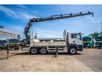 Flakbil, Kranbil MAN TGS 33.400 BB - HIAB 377 E-5 HIPRO: bild 4