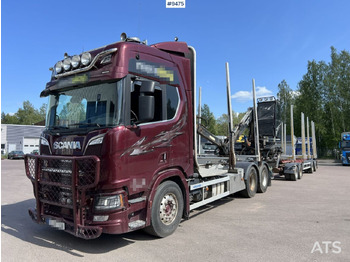 Timmerbil SCANIA R 580