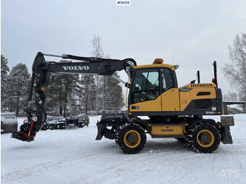 Grävmaskin på däck VOLVO EW160D