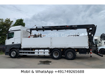 Flakbil, Kranbil Mercedes-Benz Actros IV 2645 L LL 6x2 *Retarder/Hiab-177K-Pro: bild 2