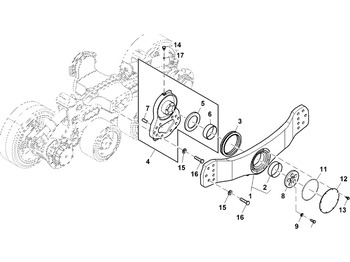 Undervagnsdelar JOHN DEERE