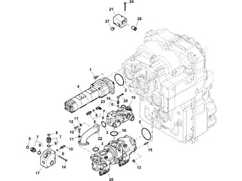 Hydraulpump JOHN DEERE