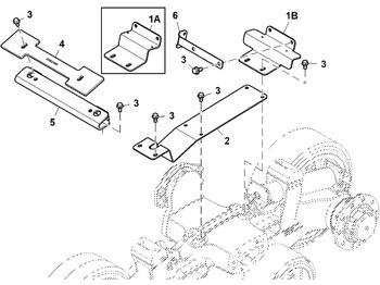 Undervagnsdelar JOHN DEERE