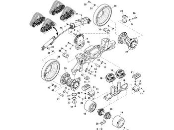 Undervagnsdelar JOHN DEERE