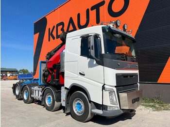 Flakbil, Kranbil Volvo FH 500 8x2*4 HMF 6020 OK6 / JIB FJ1200 K6 / WINCH: bild 4