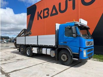 Flakbil, Kranbil Volvo FM 9 300 6x2*4 HIAB 085D-3 / PLATFORM L=6320 mm: bild 4