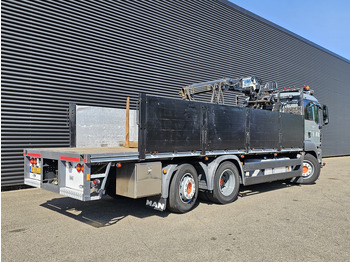 Flakbil, Kranbil MAN TGS 26.360 / 6X2-4 BL / KENNIS ROLLER CRANE / KRAN: bild 3