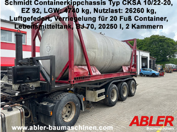 Tippbil semitrailer SCHMIDT