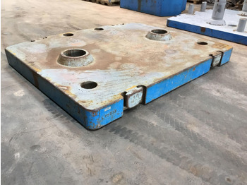 Motvikt för Mobilkran Liebherr LTM 1250-6.1 counterweight 12,0 ton: bild 3