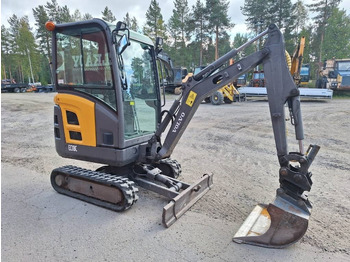 Minigrävmaskin Volvo EC18C KALLISTAJALLA *EI ALVIA*: bild 5