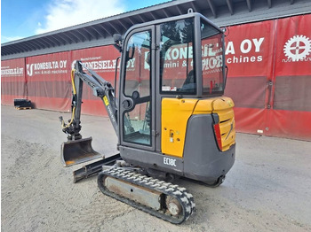 Minigrävmaskin Volvo EC18C KALLISTAJALLA *EI ALVIA*: bild 2
