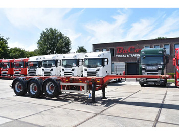 Containerbil/ Växelflak semitrailer NOOTEBOOM