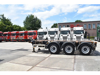 Containerbil/ Växelflak semitrailer Pacton T3-010 - 2 x LIFT AXLE - BPW AXLES - DRUM BRAKES - 2 x EXTENDABLE -: bild 2