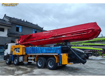 Betongpump PUTZMEISTER Mercedes-Benz Actros 4141 concrete pumpM42-4R 170 m³【ACHIEVE】TOP CONDITION!!!: bild 3