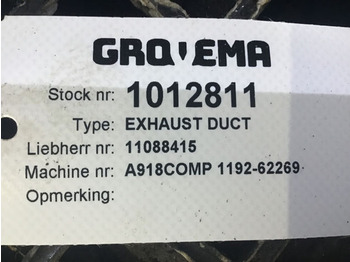 Avgasrör Liebherr Exhaust Duct: bild 5