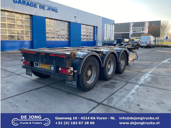 Containerbil/ Växelflak semitrailer PACTON