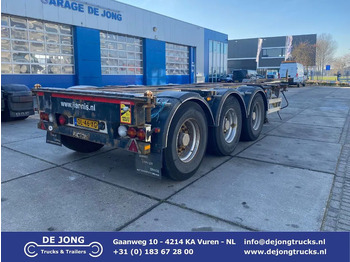 Containerbil/ Växelflak semitrailer PACTON
