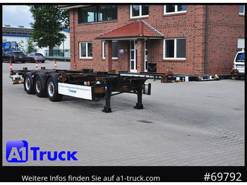 Containerbil/ Växelflak semitrailer KRONE SDC