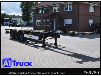 Containerbil/ Växelflak semitrailer KRONE SDC