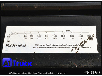 Kranbil MERCEDES-BENZ Actros 1844 MP3, Kran MKG 291 HP 5+3 Funk, TÜV 06/2026: bild 2