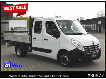 Transportbil med flak RENAULT Master