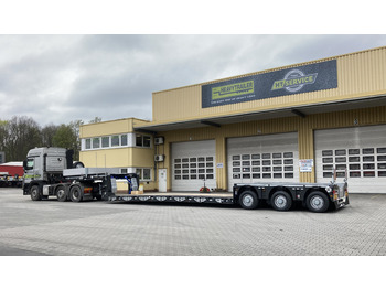 Låg lastare semitrailer