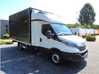 Ny Transportbil med kapell IVECO DAILY 35S18 NEW TARPAULIN 8 PALLETS CRUISE CONTROL NAVIGATION LED LIGHTS AUTOMATIC TRANSMISSION HI-MATIC MANUFACTURERS WARRANTY  180HP: bild 4
