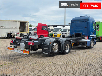 Containerbil/ Växelflak lastbil Scania G 410 LB6X2*4MNB / Retarder/PTO/ADR/Lenkachse: bild 5