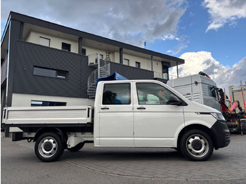 Transportbil med flak, Dubbelhytt transportbil Volkswagen T6 Transporter 4Motion/150PS 2.0/DoKa/Klima: bild 3