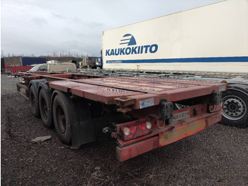 Containerbil/ Växelflak semitrailer NÄRKO